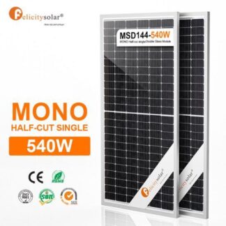 felicity 540w mono solar panel