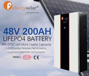 felicity 10kwh lithium battery