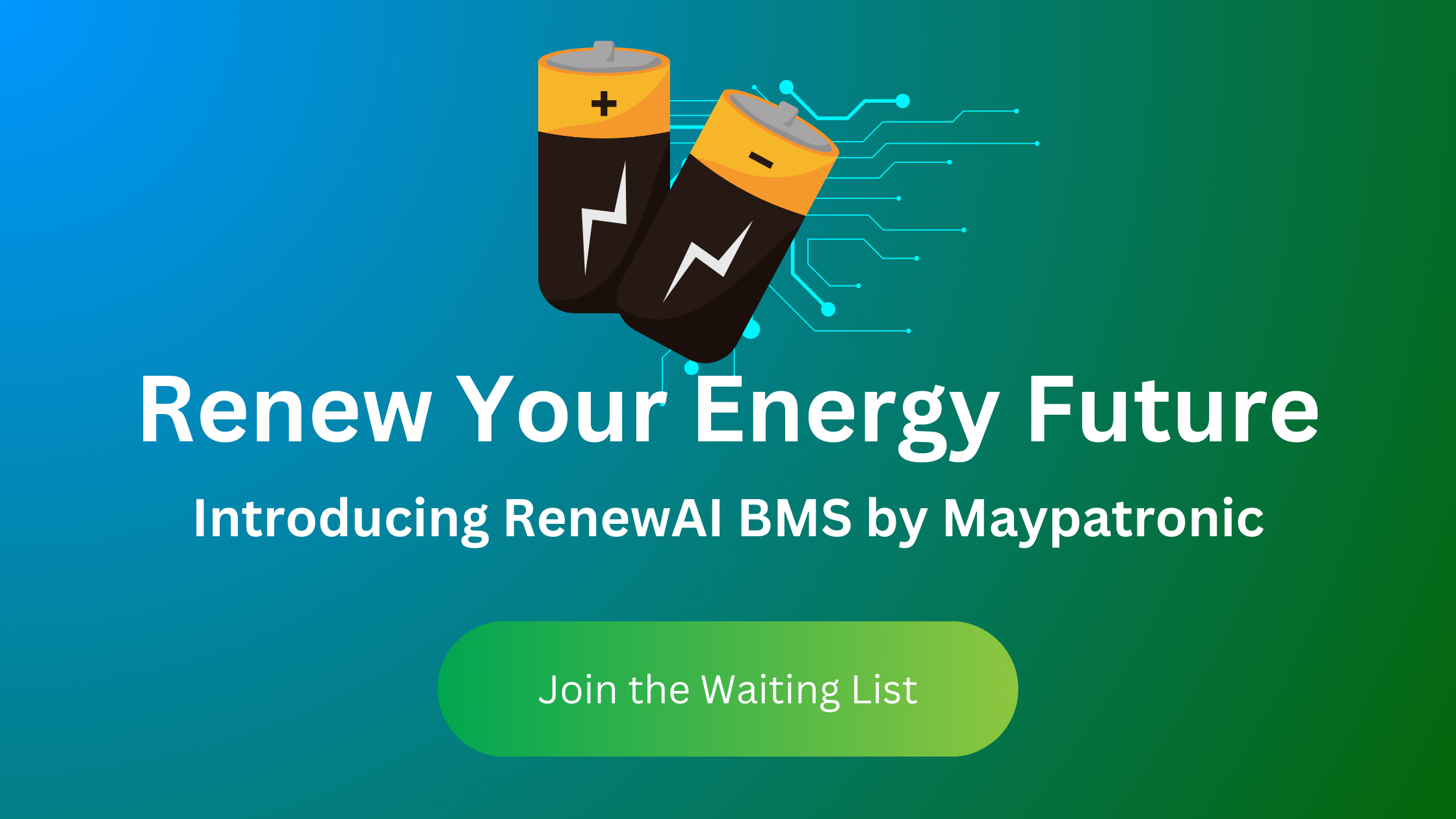 introducing renewai bms by maypatronic