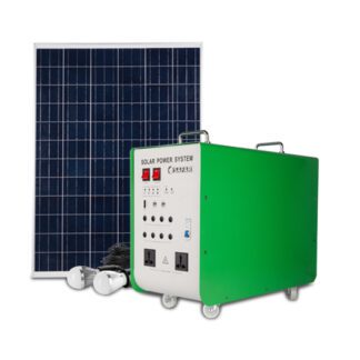 JCNS 1000W Solar Generator powering a Nigerian home