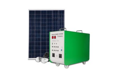 JCNS 1000W Solar Generator powering a Nigerian home