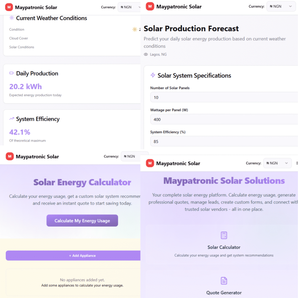 maypatronic solar business management software